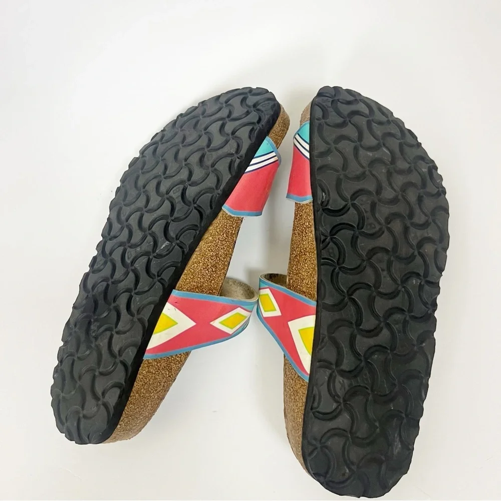 Birkenstock Arizona Aztec Slip On Sandals Size 6 - Picture 6 of 6